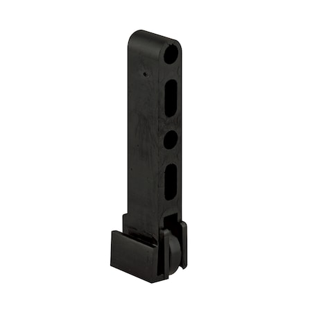 Prime-Line 1 in. Guide Leg, Black Nylon, Sliding Window Roller Assembly, PK2 G 3088